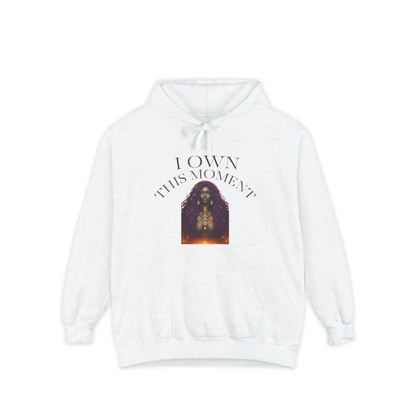 Quiet Confidence Hoodie — Minimalist Affirmation 'Trust Yourself' Jersey-Lined