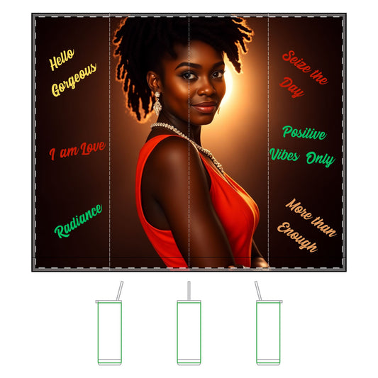 Power Moves Only – The Ultimate Tumbler for the Confident & Radiant Woman,  20oz