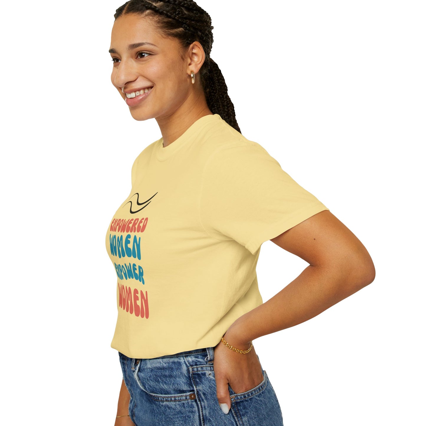 Empower: Unisex Garment-Dyed T-shirt