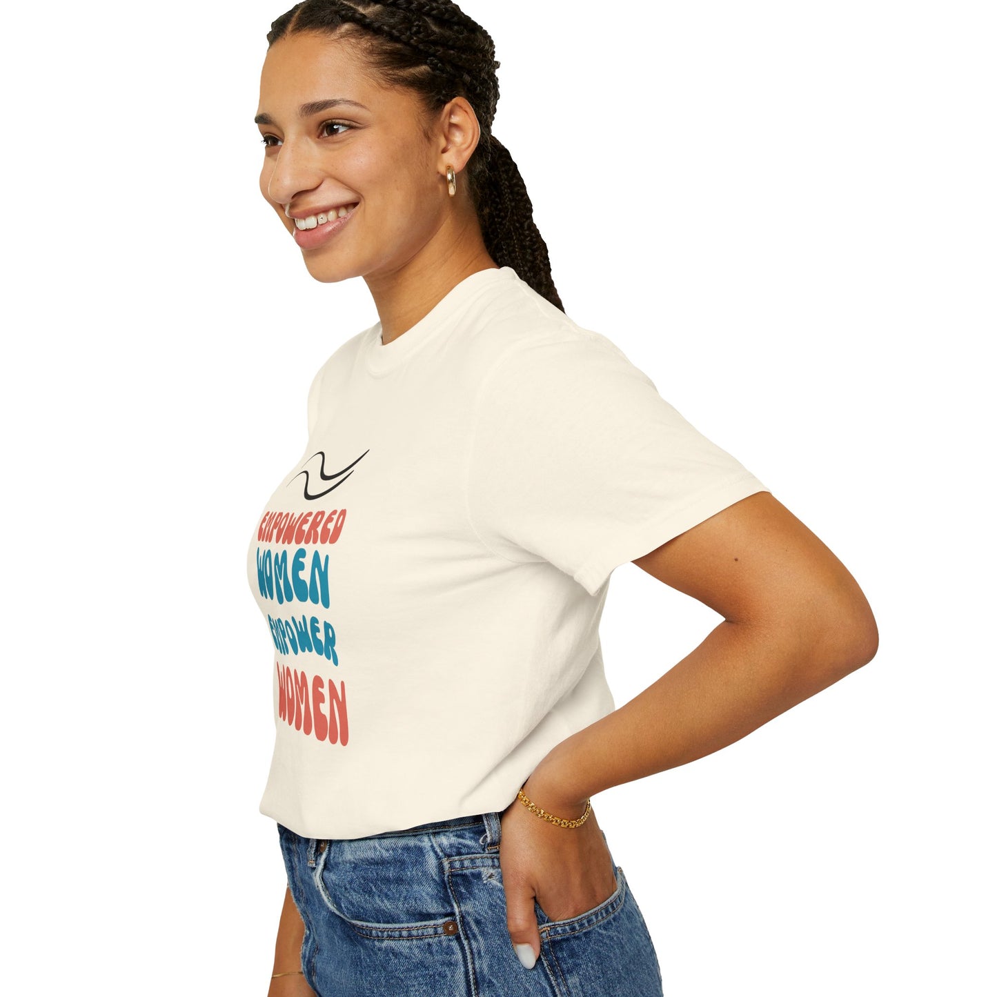 Empower: Unisex Garment-Dyed T-shirt