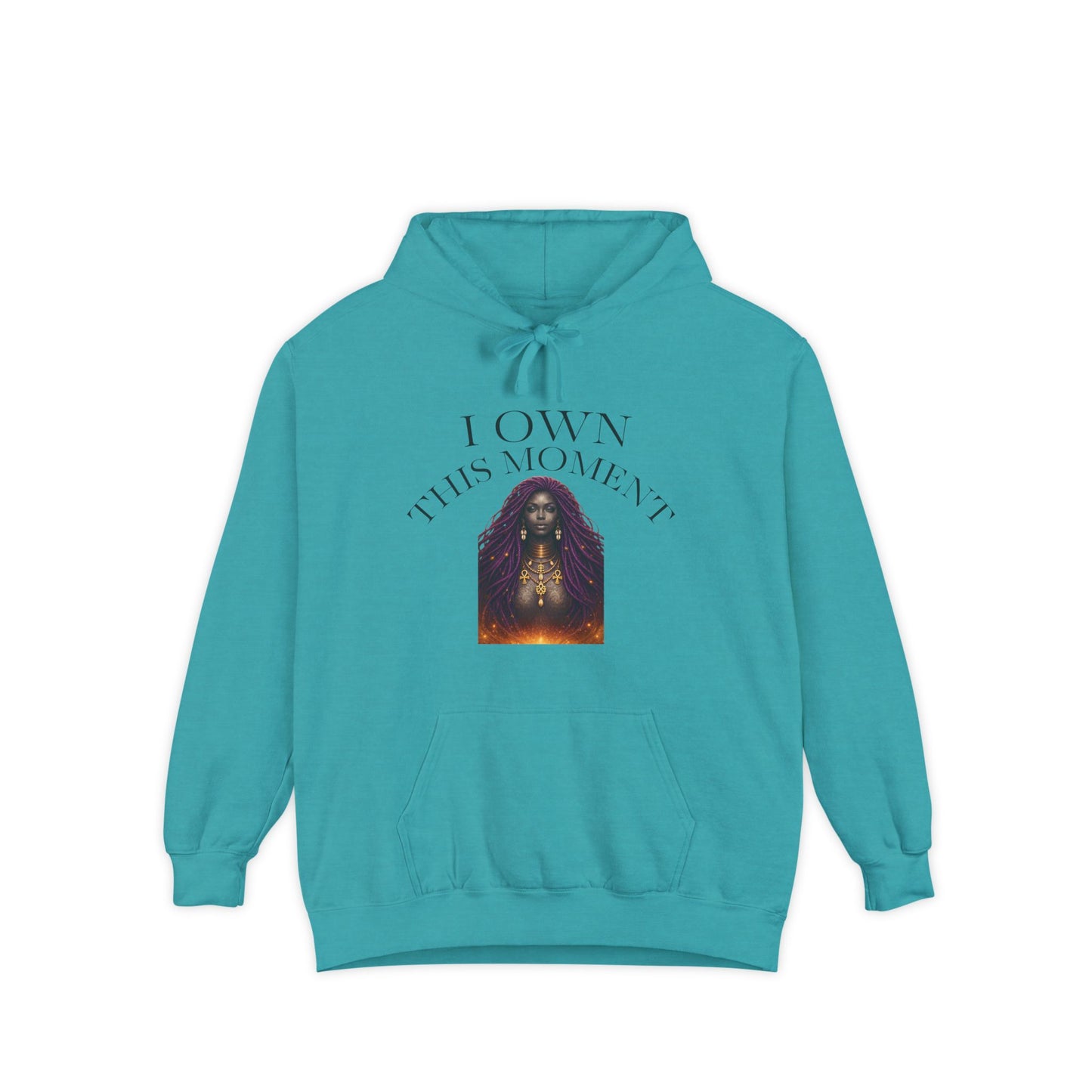 Quiet Confidence Hoodie — Minimalist Affirmation 'Trust Yourself' Jersey-Lined