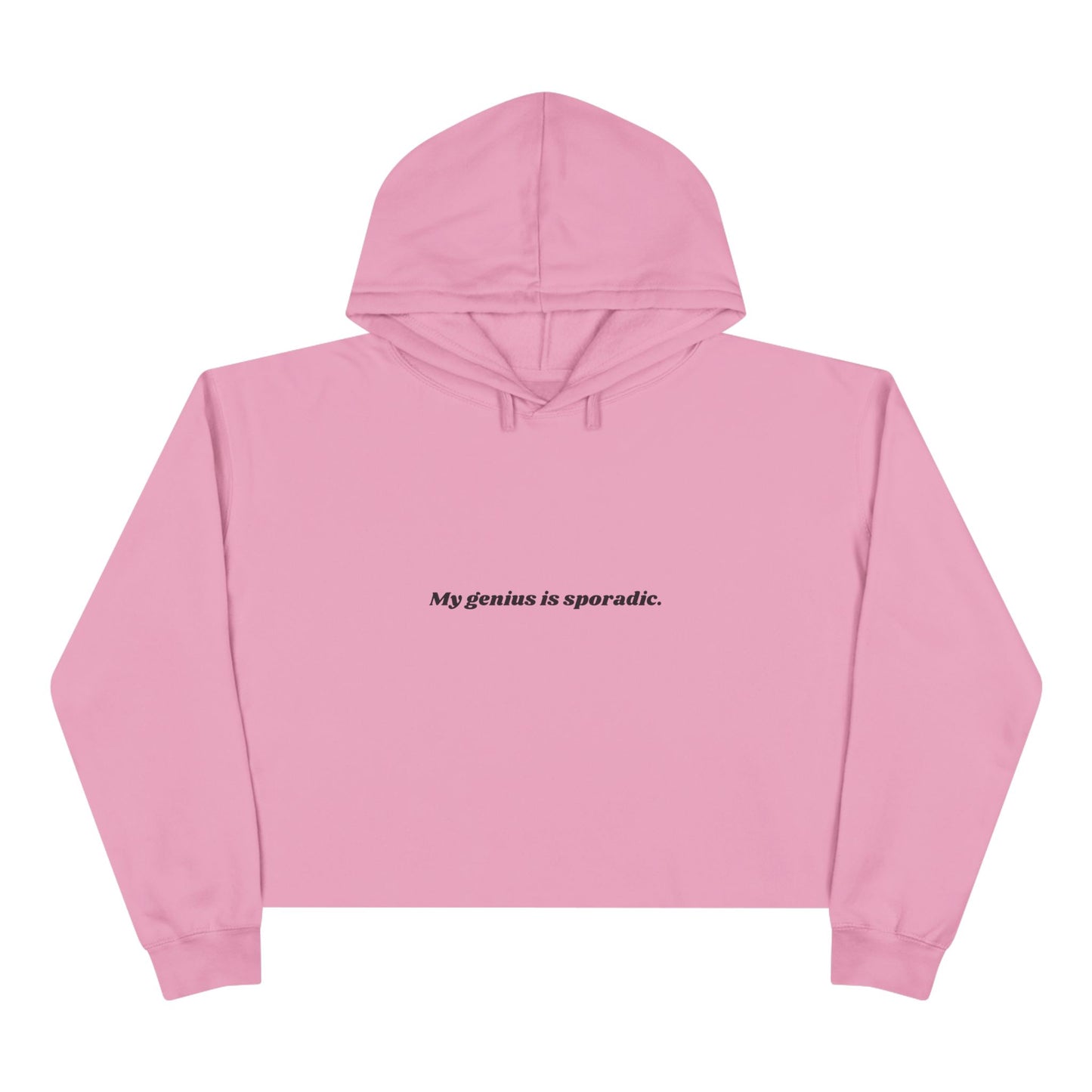 Genius - Crop Hoodie