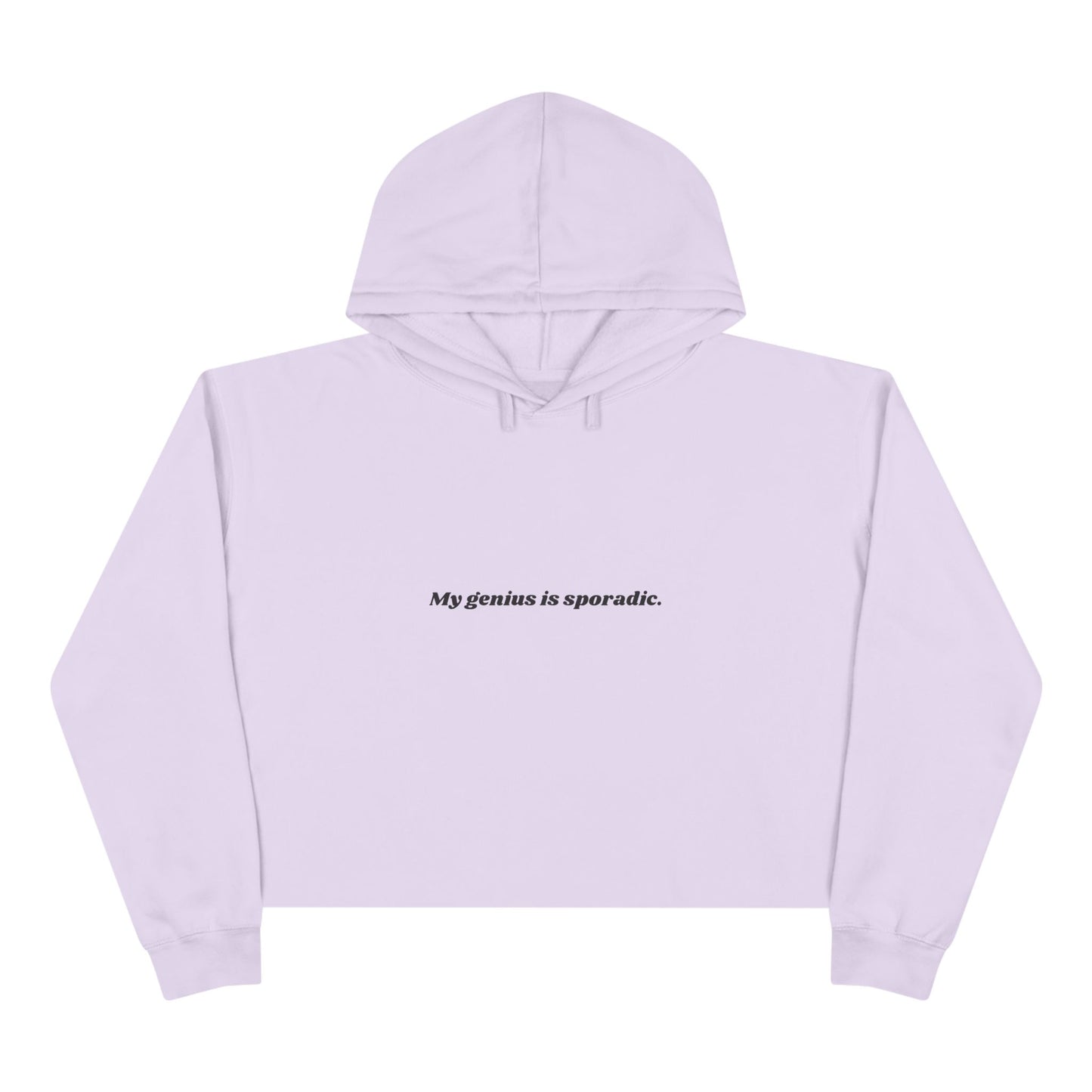 Genius - Crop Hoodie
