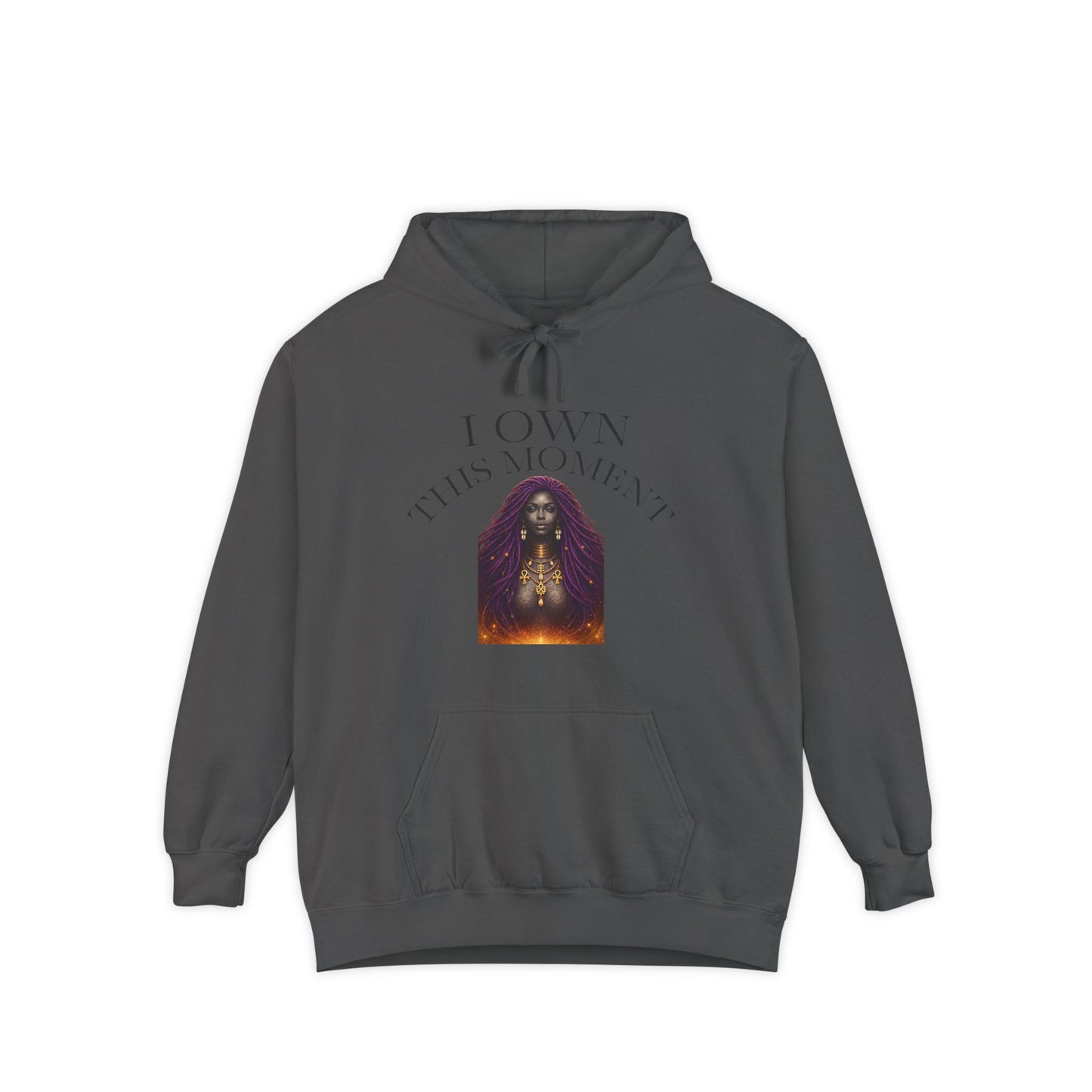 Quiet Confidence Hoodie — Minimalist Affirmation 'Trust Yourself' Jersey-Lined