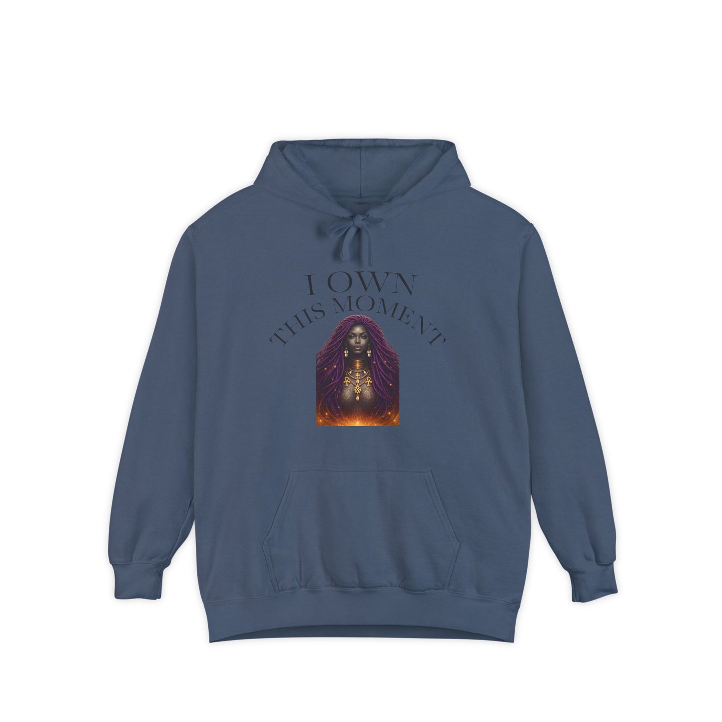 Quiet Confidence Hoodie — Minimalist Affirmation 'Trust Yourself' Jersey-Lined