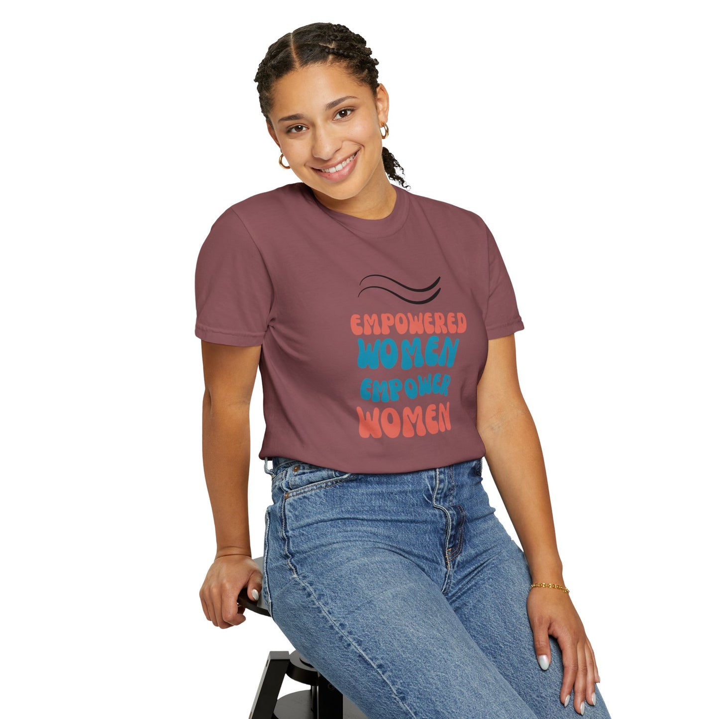 Empower: Unisex Garment-Dyed T-shirt
