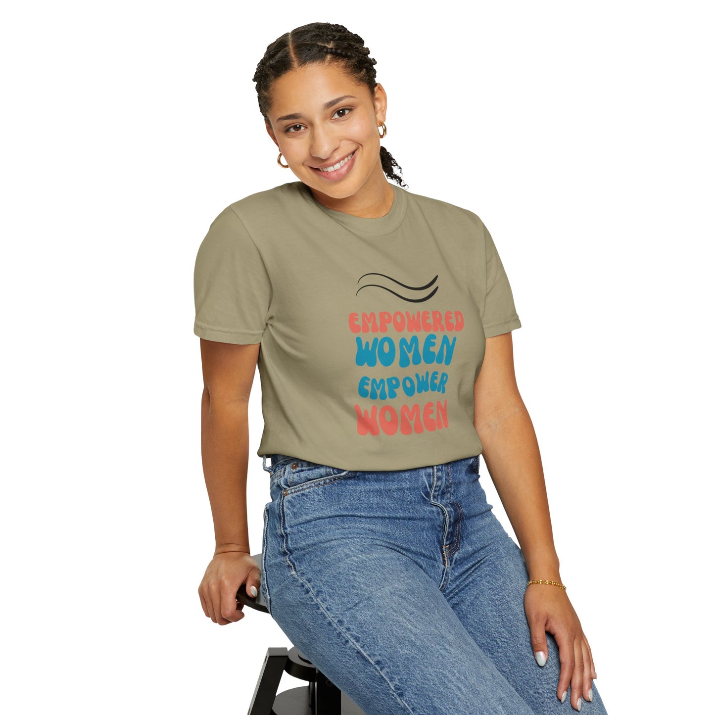 Empower: Unisex Garment-Dyed T-shirt