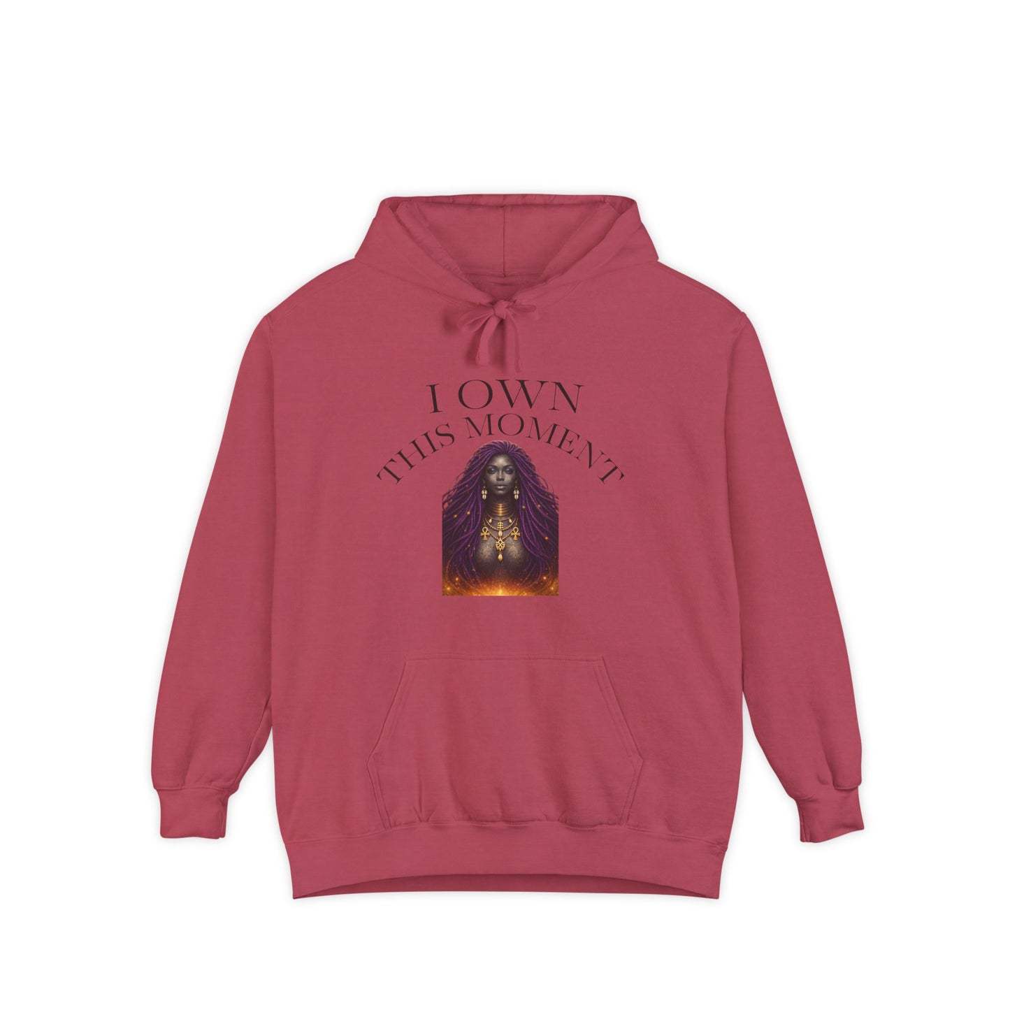 Quiet Confidence Hoodie — Minimalist Affirmation 'Trust Yourself' Jersey-Lined