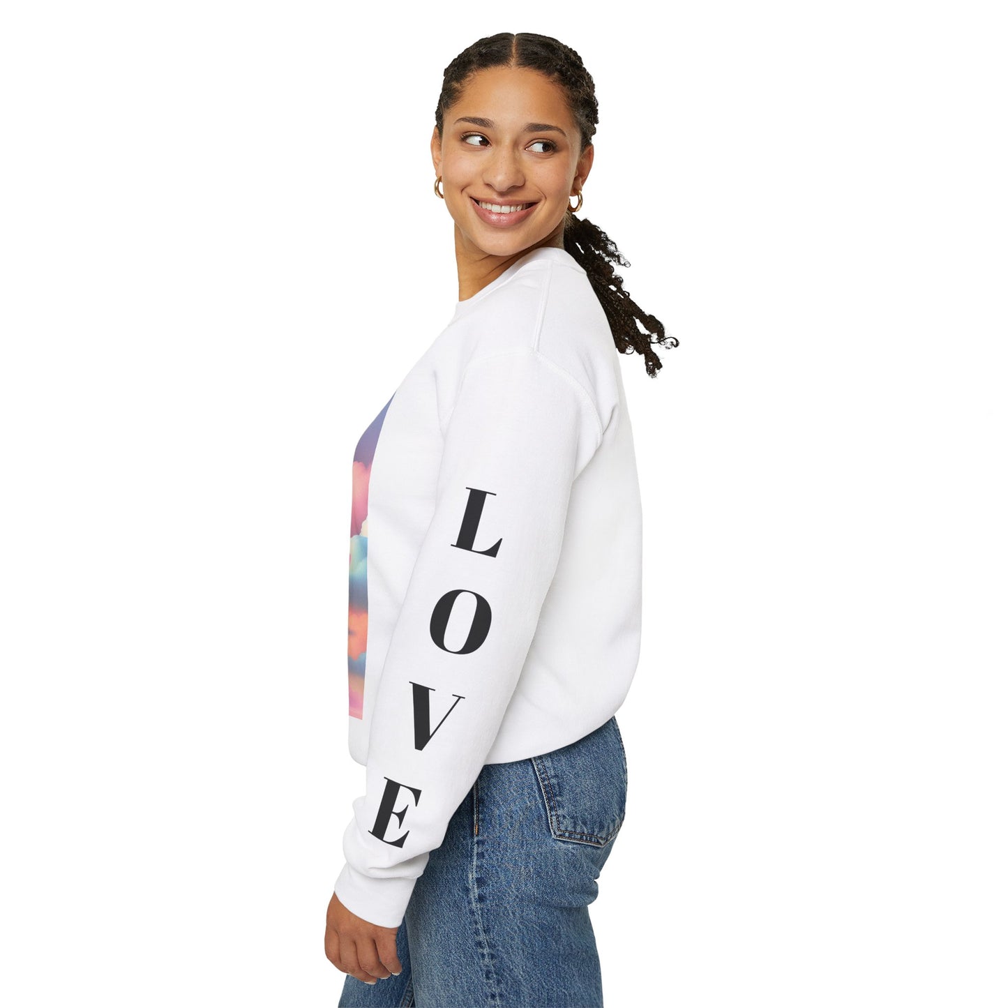 Crewneck Sweatshirt Let's Make Love a Thing Again